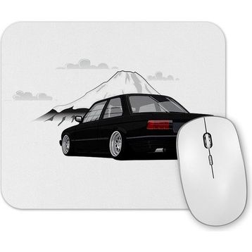 Baskı Dükkanı Stanced Out E30 Black Mouse Pad