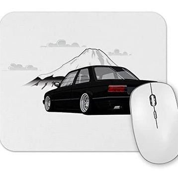 Baskı Dükkanı Stanced Out E30 Black Mouse Pad