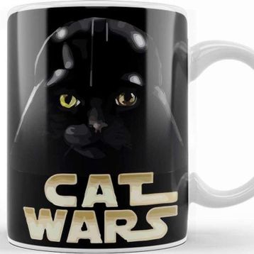 Baskı Dükkanı Star Cat Wars 010 Kupa