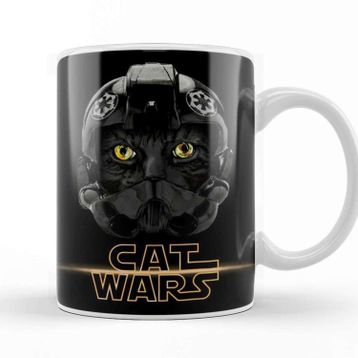 Baskı Dükkanı Star Cat Wars 013 Kupa