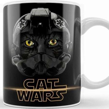 Baskı Dükkanı Star Cat Wars 013 Kupa