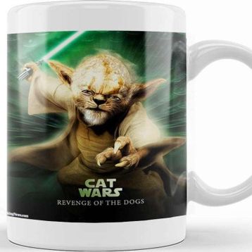 Baskı Dükkanı Star Cat Wars 015 Kupa