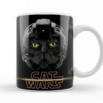 Baskı Dükkanı Star Cat Wars 021 Kupa