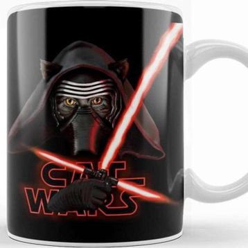 Baskı Dükkanı Star Cat Wars 022 Kupa