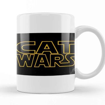 Baskı Dükkanı Star Cat Wars 03 Kupa