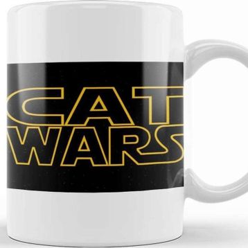 Baskı Dükkanı Star Cat Wars 03 Kupa