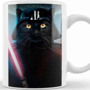 Baskı Dükkanı Star Cat Wars 04 Kupa