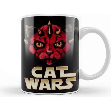Baskı Dükkanı Star Cat Wars 06 Kupa
