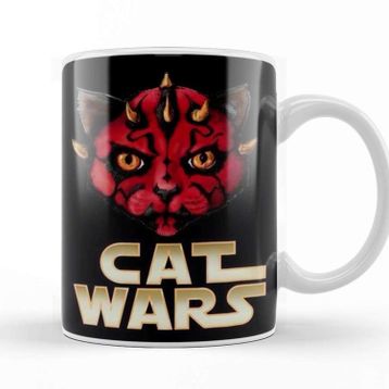 Baskı Dükkanı Star Cat Wars 06 Kupa