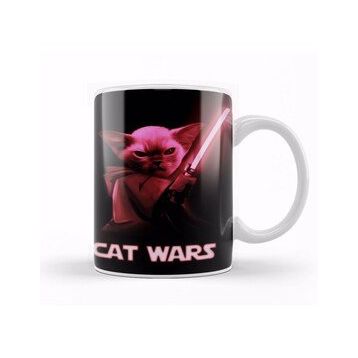 Baskı Dükkanı Star Cat Wars 08 Kupa