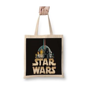 Baskı Dükkanı Star Wars 10 Bez Çanta