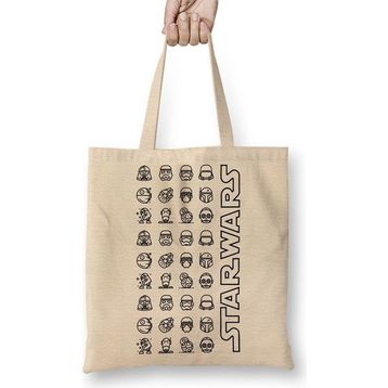 Baskı Dükkanı Star Wars 11 Bez Çanta