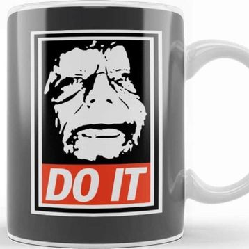 Baskı Dükkanı Star Wars Do It Kupa