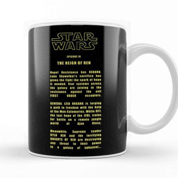 Baskı Dükkanı Star Wars Opening Crawl 02 Kupa