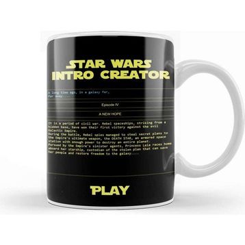 Baskı Dükkanı Star Wars Opening Crawl 05 Kupa