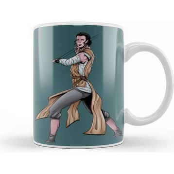 Baskı Dükkanı Star Wars Rey Kupa