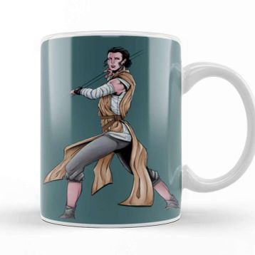 Baskı Dükkanı Star Wars Rey Kupa