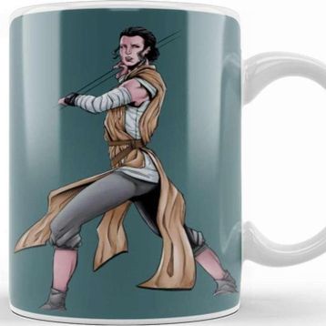 Baskı Dükkanı Star Wars Rey Kupa
