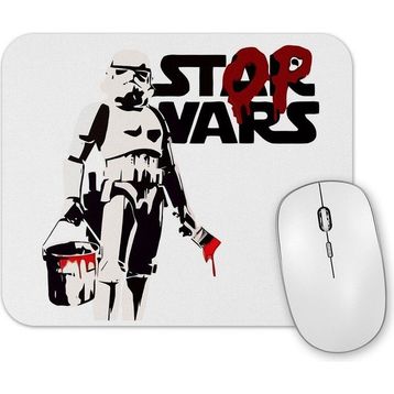 Baskı Dükkanı Star Wars Stop Wars Mouse Pad