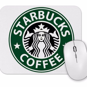 Baskı Dükkanı Starbucks Mouse Pad