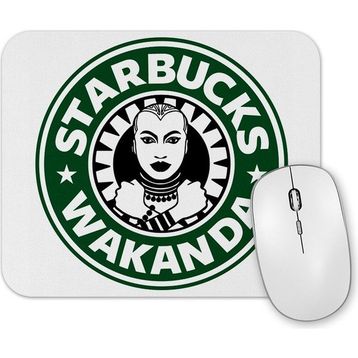 Baskı Dükkanı Starbucks Wakanda Mouse Pad
