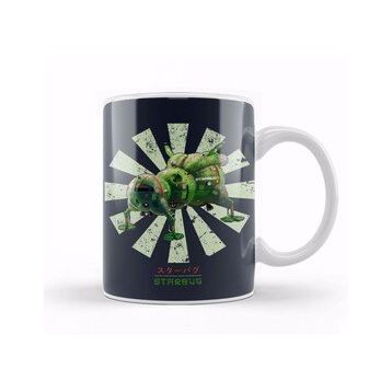 Baskı Dükkanı Starbug Retro Japanese Red Dwarf Kupa