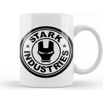 Baskı Dükkanı Stark Industries Avengers Iron Man 05 Kupa