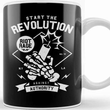 Baskı Dükkanı Start The Revolution Kupa