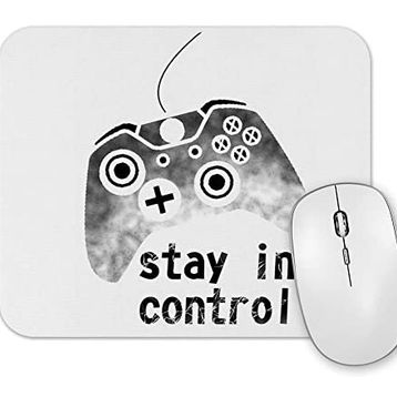 Baskı Dükkanı Stay in Control Mouse Pad