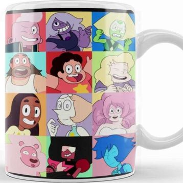 Baskı Dükkanı Steven Universe Character Set Kupa