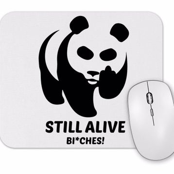 Baskı Dükkanı Still Alive Panda Mouse Pad