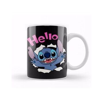 Baskı Dükkanı Stitch Hello Kupa