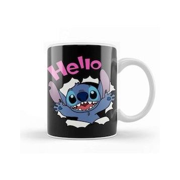Baskı Dükkanı Stitch Hello Kupa