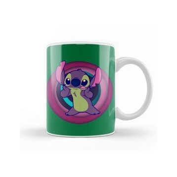 Baskı Dükkanı Stitch Retro Kupa