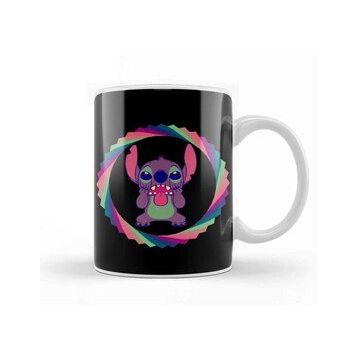 Baskı Dükkanı Stitch Retro Kupa