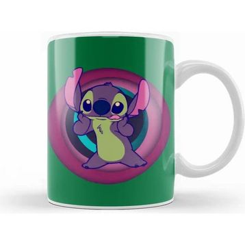 Baskı Dükkanı Stitch Retro Kupa