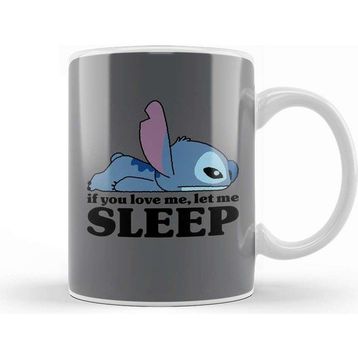 Baskı Dükkanı Stitch Sleepy 01 Kupa