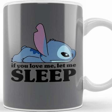 Baskı Dükkanı Stitch Sleepy 01 Kupa