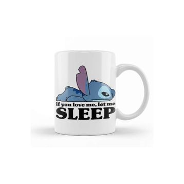 Baskı Dükkanı Stitch Sleepy Kupa