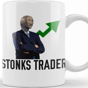 Baskı Dükkanı Stonks Trader Kupa