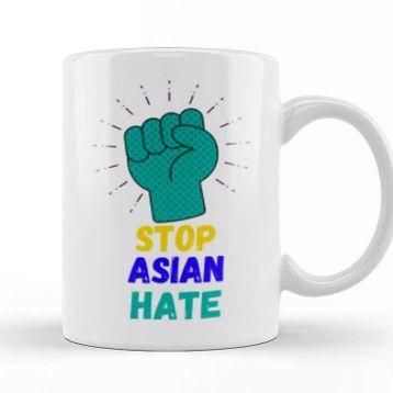 Baskı Dükkanı Stop Asian Hate, Aapı Asian Lives Matter Kupa