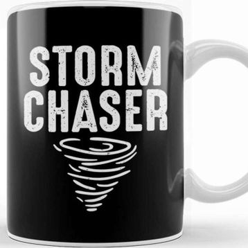 Baskı Dükkanı Storm Chaser Severe Weather Tornado Obsessed Kupa