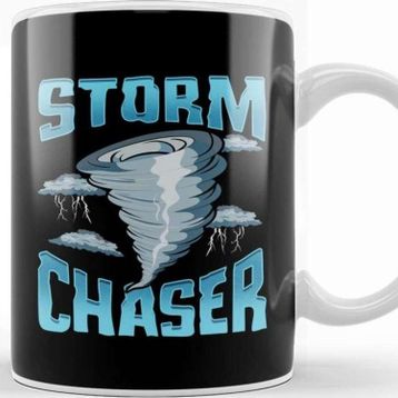 Baskı Dükkanı Storm Chaser Severe Weather Tornado Obsessed Kupa