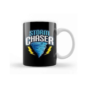 Baskı Dükkanı Storm Chaser Tornado Hurricane Thunderstorms Kupa