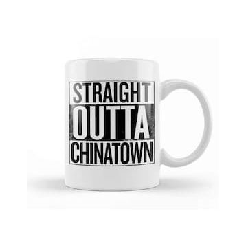 Baskı Dükkanı Straight Outta Chinatown Kupa
