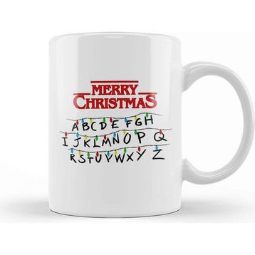 Baskı Dükkanı Stranger Christmas Kupa