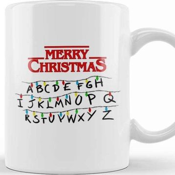 Baskı Dükkanı Stranger Christmas Kupa