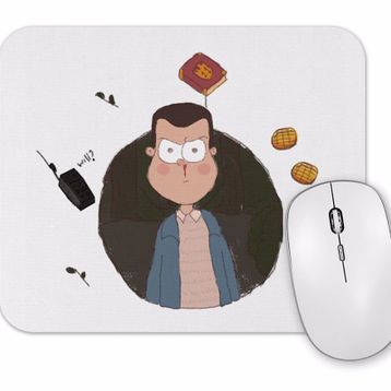 Baskı Dükkanı Stranger Falls Mouse Pad