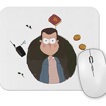 Baskı Dükkanı Stranger Falls Mouse Pad