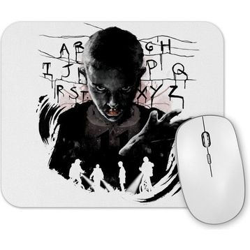 Baskı Dükkanı Stranger Things Abcd Mouse Pad